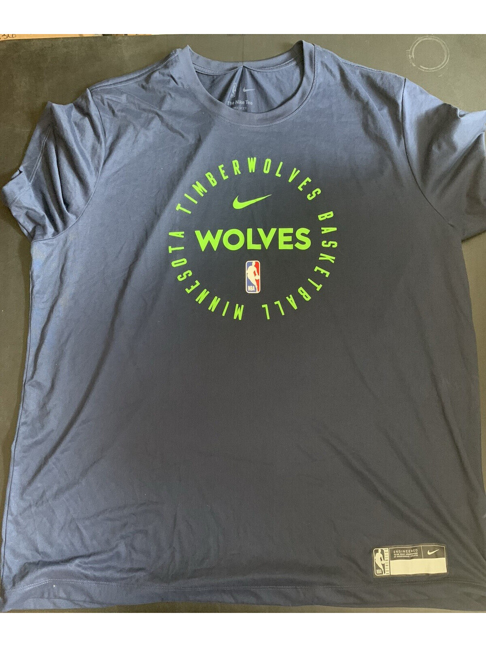 Nike NBA Minnesota Timberwolves Tee NWT XXL